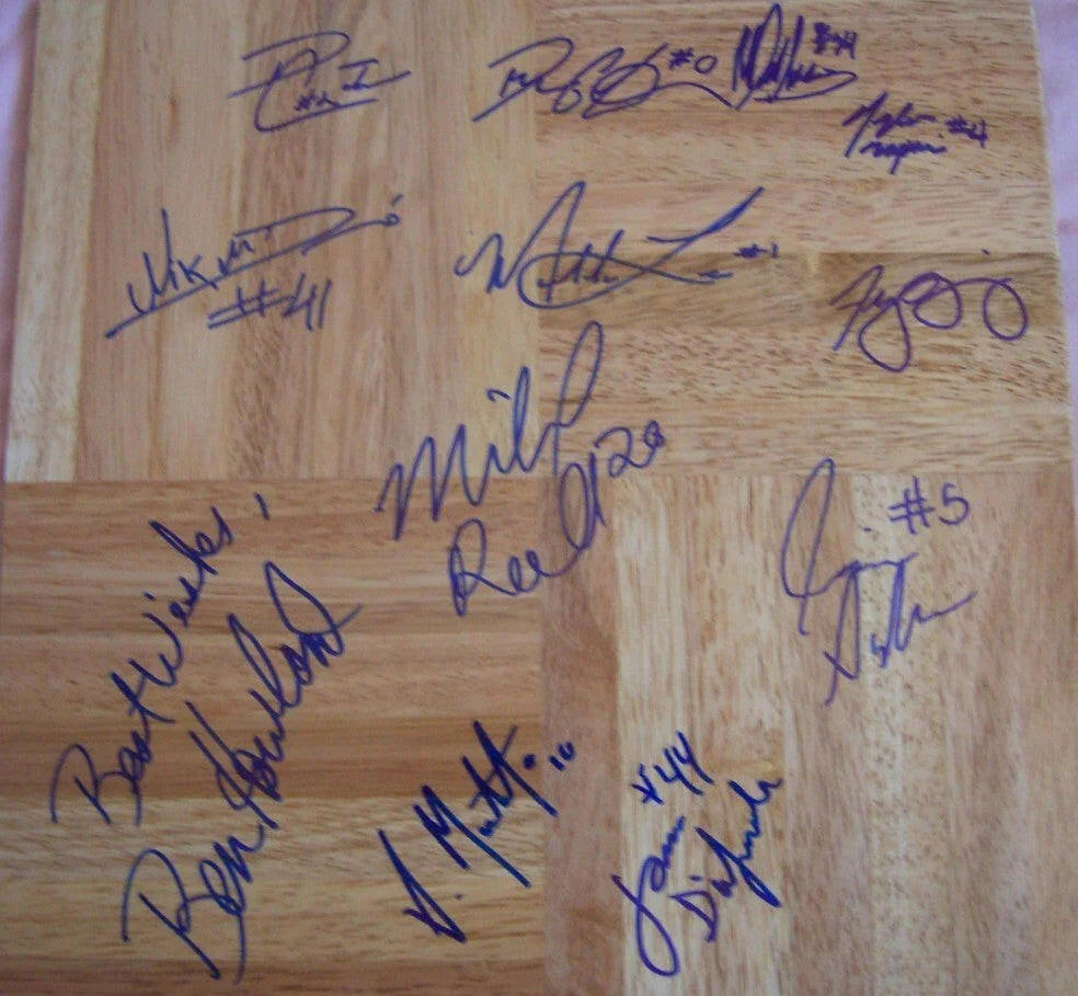 2008-09 UCLA team signed floor Ben Howland Darren Collison Josh Shipp - AutographsForSale.com