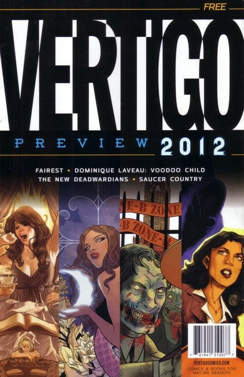 Vertigo Preview 2012 Wondercon promo Dc comic book - AutographsForSale.com