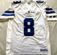 Troy Aikman Dallas Cowboys 1996 1997 Nike stitched white game model jersey - AutographsForSale.com