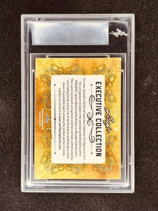 Dale Murphy 2018 Leaf Masterpiece Cut Signature certified signed card 1/1 JSA Braves - AutographsForSale.com