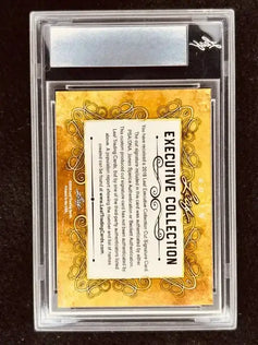Neil Gaiman 2018 Leaf Masterpiece Cut Signature certified signed card 1/1 JSA Sandman - AutographsForSale.com