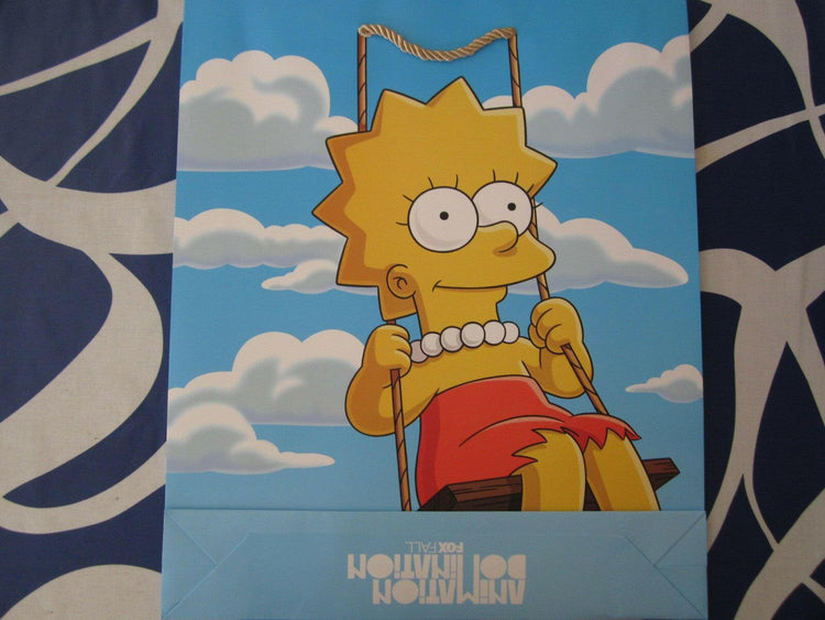 Simpsons 2014 SDCC Fox exclusive Lisa Simpson promo tote bag - AutographsForSale.com