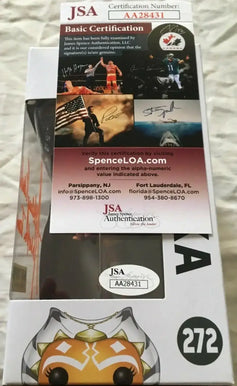 Ashley Eckstein signed Ahsoka Tano Star Wars Clone Wars Hot Topic 2018 Funko Pop JSA - AutographsForSale.com
