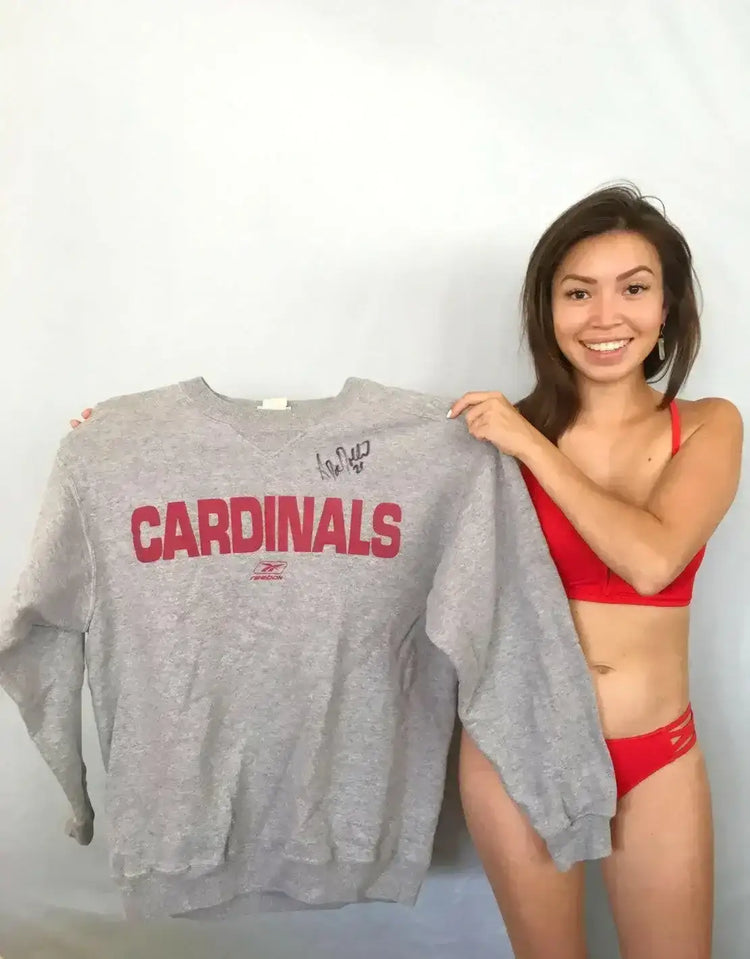 Antrel Rolle autographed Arizona Cardinals Reebok Sweatshirt - AutographsForSale.com