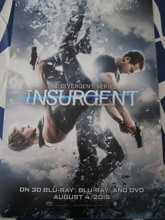 Insurgent Divergent 2015 mini poster (Theo James & Shailene Woodley) - AutographsForSale.com