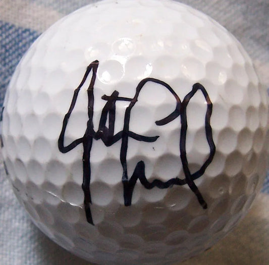 Justin Leonard autographed golf ball - AutographsForSale.com