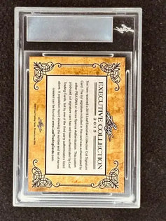 Mike Weir 2015 Leaf Masterpiece Cut Signature certified autograph card 1/1 JSA Masters - AutographsForSale.com