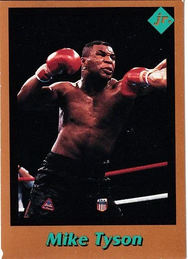 Mike Tyson 1991 Tuff Stuff Jr. Boxing card RARE - AutographsForSale.com
