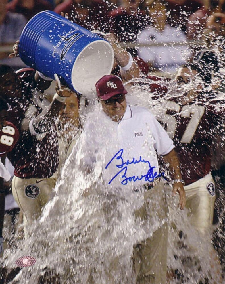 Bobby Bowden signed Florida St Seminoles 8x10 Victory Shower photo - AutographsForSale.com