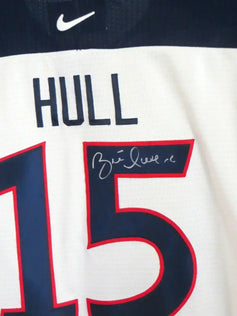 Brett Hull autographed 1998 USA Olympic Team Nike jersey JSA - AutographsForSale.com