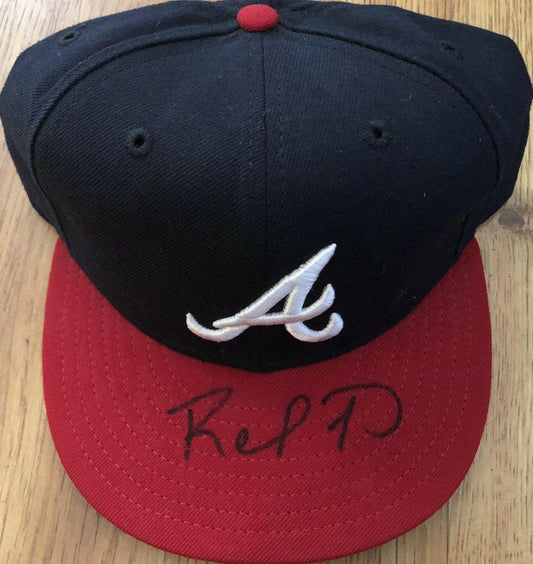 Rafael Furcal signed Atlanta Braves New Era game model Cap - AutographsForSale.com