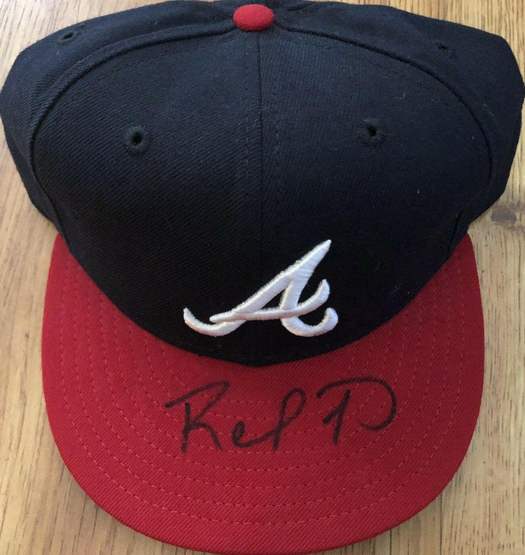 Rafael Furcal signed Atlanta Braves New Era game model Cap - AutographsForSale.com