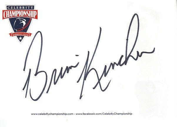 Brian Kinchen autographed 4x6 Signature card LSU Ravens - AutographsForSale.com