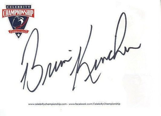 Brian Kinchen autographed 4x6 Signature card LSU Ravens - AutographsForSale.com