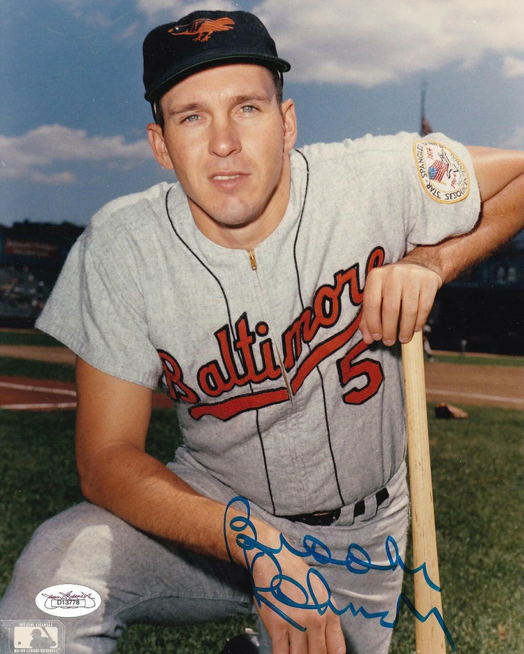 Brooks Robinson signed 1964 Baltimore Orioles 8x10 photo JSA - AutographsForSale.com