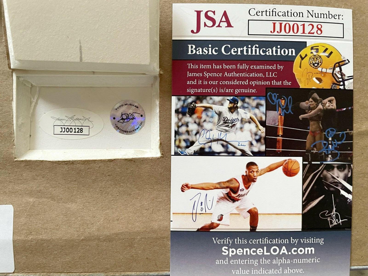 Cesar Romero autographed cachet framed Joker 8x10 photo JSA - AutographsForSale.com