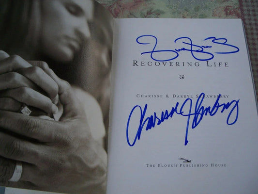 Darryl Strawberry autographed Recovering Life hardcover book - AutographsForSale.com