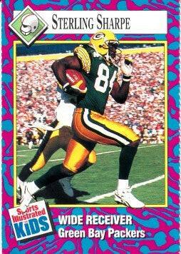 Sterling Sharpe Green Bay Packers 1993 SI for Kids card - AutographsForSale.com