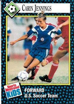 Carin Jennings 1992 SI for Kids soccer Rookie Card - AutographsForSale.com