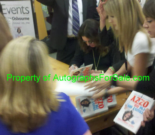 Ozzy Osbourne autographed trust Me I'm Dr. Ozzy hardcover book JSA - AutographsForSale.com