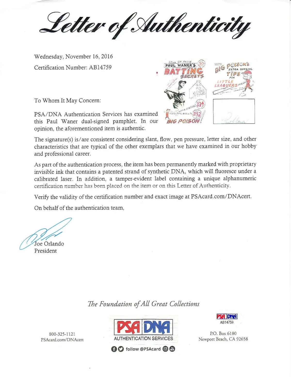 Paul Waner & Ralph Kiner 2017 Leaf Masterpiece Cut Signature certified signed card 1/1 PSA/DNA Pirates - AutographsForSale.com