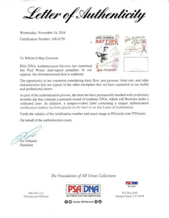 Paul Waner & Ralph Kiner 2017 Leaf Masterpiece Cut Signature certified signed card 1/1 PSA/DNA Pirates - AutographsForSale.com