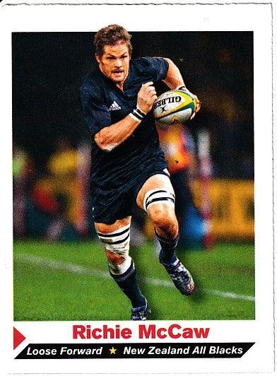 Richie McCaw New Zealand All Blacks 2011 SI for Kids rugby RC - AutographsForSale.com
