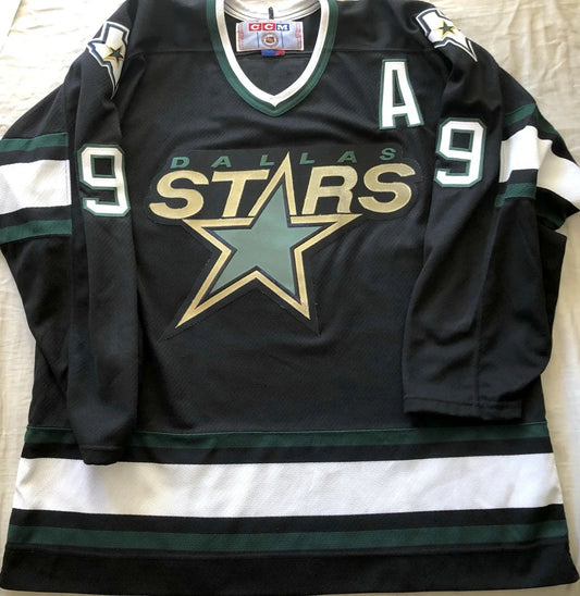 Mike Modano Dallas Stars authentic CCM black XL jersey NEW - AutographsForSale.com