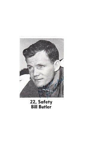 Bill Butler Dallas Cowboys autograph or cut signature - AutographsForSale.com