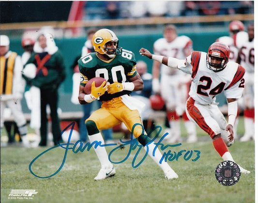 James Lofton autographed Green Bay Packers 8x10 photo - AutographsForSale.com