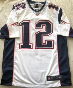 Tom Brady New England Patriots 2012 2013 2014 Nike jersey - AutographsForSale.com