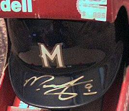 Marquis Grissom signed Milwaukee Brewers mini batting helmet - AutographsForSale.com
