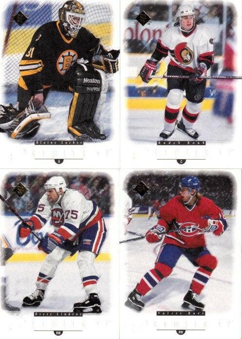 1994-95 SP Premier NHL Hockey lot of 4 insert cards Radek Bonk Valeri Bure - AutographsForSale.com