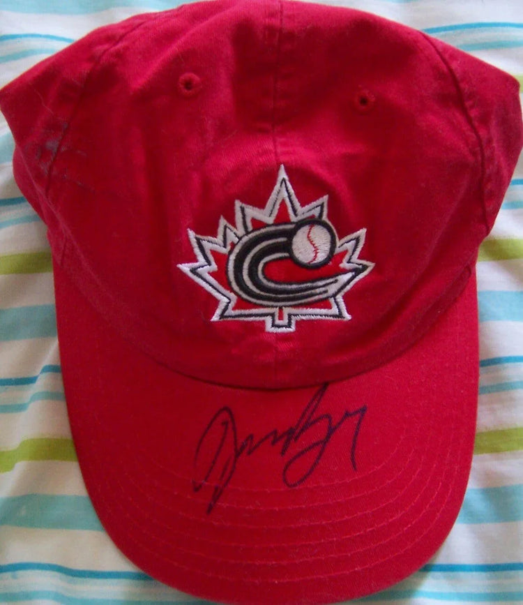 Jason Bay autographed Canada 2006 World Baseball Classic cap - AutographsForSale.com
