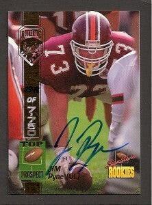 Jim Pyne certified signed Virginia Tech 1994 Signature Rookies card - AutographsForSale.com