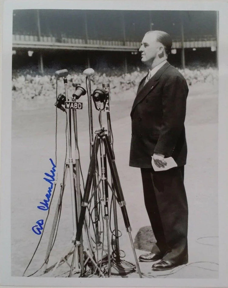 A.B. Happy Chandler autographed 8x10 photo - AutographsForSale.com