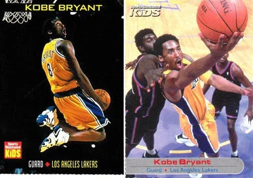 Kobe Bryant Los Angeles Lakers 1998 and 2001 Sports Illustrated for Kids cards - AutographsForSale.com