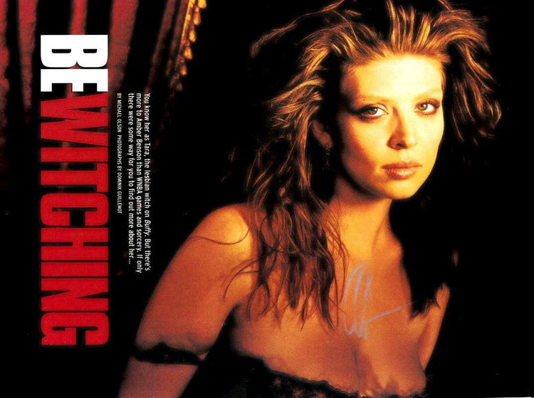 Amber Benson signed Maxim magazine sexy photo Buffy Vampire Slayer - AutographsForSale.com