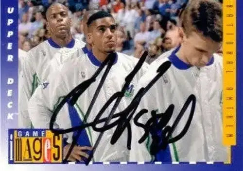 Jim Jackson signed Dallas Mavericks 1993-94 Upper Deck card - AutographsForSale.com