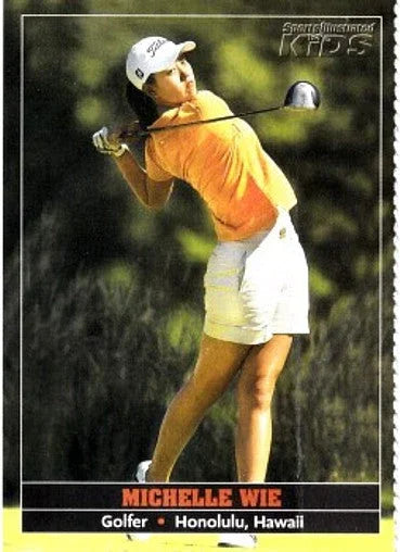 Michelle Wie 2004 SI for Kids LPGA golf Rookie Card - AutographsForSale.com