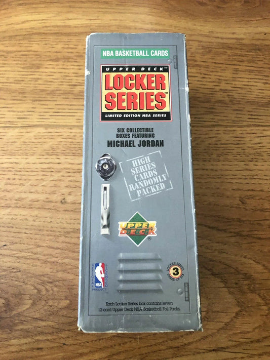 1991-92 Upper Deck NBA Basketball partial card set in Michael Jordan Locker Series box - AutographsForSale.com