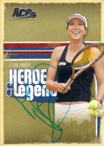 Jelena Jankovic autographed 2006 Ace Authentic tennis card - AutographsForSale.com