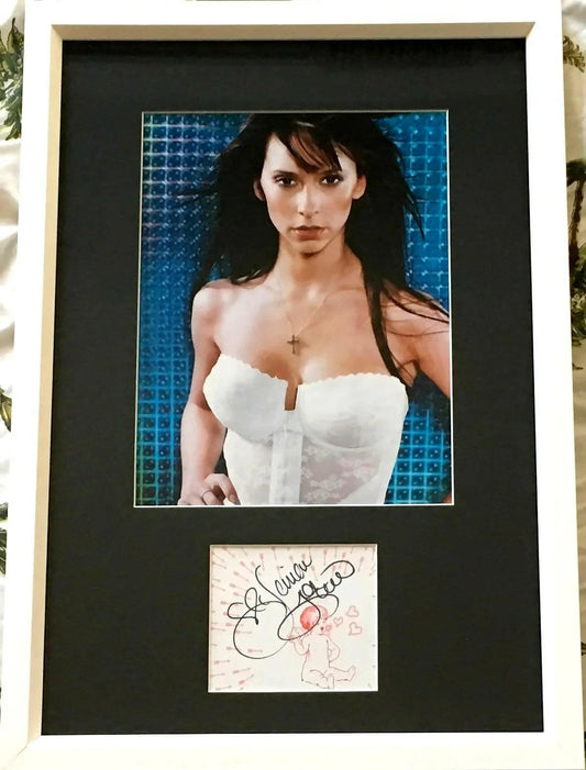 Jennifer Love Hewitt autograph framed sexy 8x10 FHM magazine photo JSA - AutographsForSale.com
