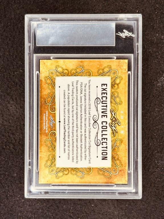 Phil Cavarretta 2018 Leaf Masterpiece Cut Signature certified signed card 1/1 JSA 1945 NL MVP Cubs - AutographsForSale.com