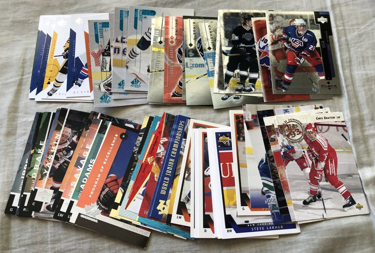 57 Upper Deck SP & SP Authentic NHL hockey cards with stars & RCs - AutographsForSale.com
