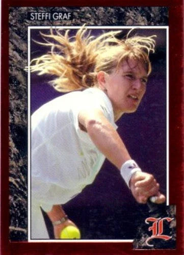 Steffi Graf 1992 Legends magazine tennis card (trimmed) - AutographsForSale.com