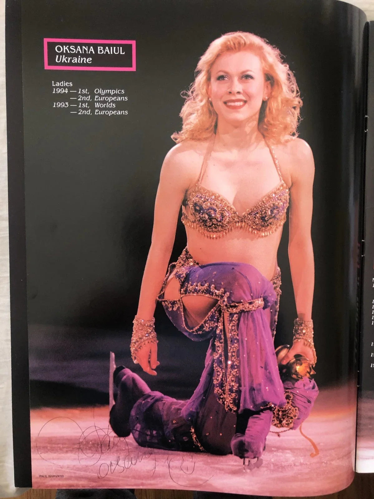 Oksana Baiul Michelle Kwan Todd Eldredge signed 1997 Tour of World ice skating Champions program - AutographsForSale.com