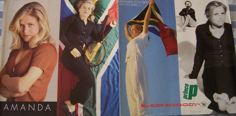 Amanda Coetzer Prince Tennis promo 13x25 poster - AutographsForSale.com