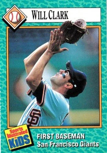 Will Clark SF Giants 1989 SI for Kids card - AutographsForSale.com