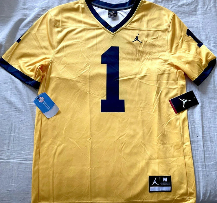 Andrel Anthony Ambry Thomas Michigan Wolverines Nike replica jersey - AutographsForSale.com